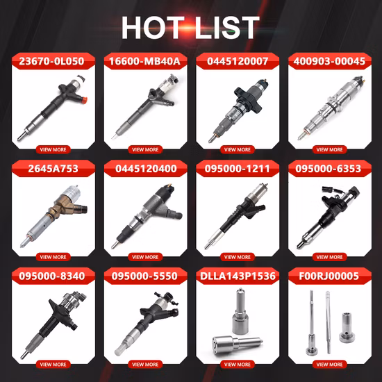 割引中国工場卸売価格トラック/掘削機/ボッシュ/キャタピラー/トヨタ/ヒュンダイ/カミンズ/デンソー/ボルボ用ディーゼル エンジン燃料インジェクター ノズル